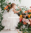 White High-Low Tulle Flower Girl Dresses, Satin Lovely Tutu Dresses,  D1001